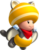 Flying Squirrel Yellow Toad