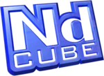 Former company logo for video game developer NDcube