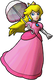 Sprite of Super Peach, from Puzzle & Dragons: Super Mario Bros. Edition.