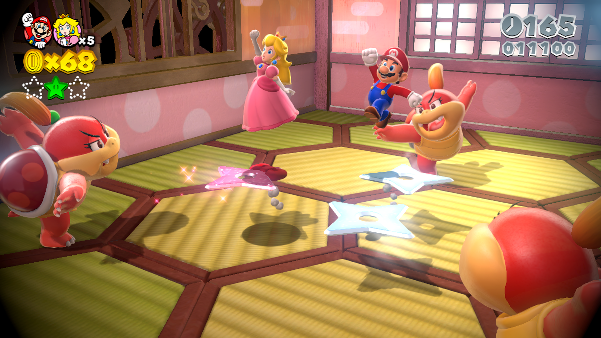 File:SM3DW Pom Pom Battle.png - Super Mario Wiki, the Mario encyclopedia