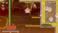 The fourth Wonder Token in the level Search Party Item Park in Super Mario Bros. Wonder