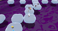 SMG2 Cloudy Court Silver Stars in the Purple Pond.png