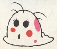 Official art of a Sluggy for Super Mario World 2: Yoshi's Island