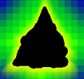 A Dark Spike Top from Super Paper Mario.