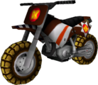The model for Donkey Kong's Standard Bike L from Mario Kart Wii