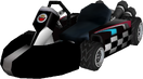 The model for King Boo's Standard Kart L from Mario Kart Wii