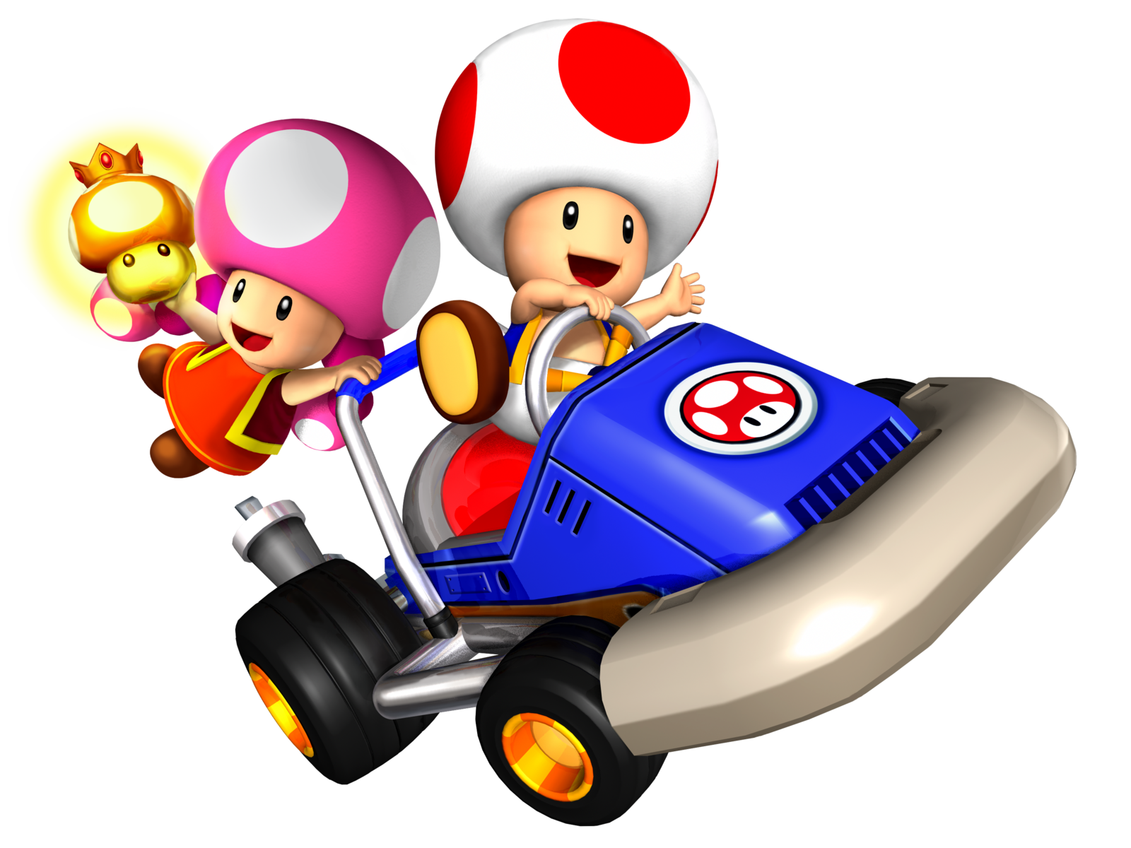 Filetoad And Toadette Mario Kart Double Dashpng Super Mario Wiki The Mario Encyclopedia 0806