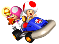 Toad and Toadette - Mario Kart Double Dash.png