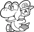 Yoshi and Baby Mario