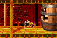 Belcha in Donkey Kong Country 3 for the Game Boy Advance