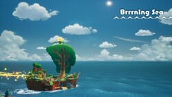 Brrrning Sea from Mario & Luigi: Brothership