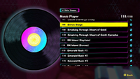 The disc for the song "Bonus Stage" in Donkey Kong Bananza