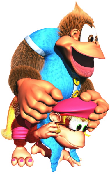 File:Dixie and Kiddy Kong DKC3.png