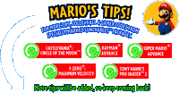 The top of the Mario's Tips! page from the official Kraft Foods website.