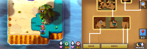 Block 50 in Hoohoo Mountain of Mario & Luigi: Superstar Saga + Bowser's Minions.