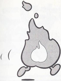 A Hot Foot from Super Mario Bros. 3.