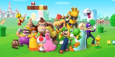 Row of the main Luigi cast.