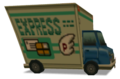 An Express cargo truck from Mario Kart: Double Dash!!
