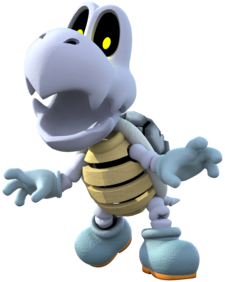 Artwork of Mega Dry Bones in Mario Party: Star Rush (later reused as Dry Bones' artwork for Super Mario Party)