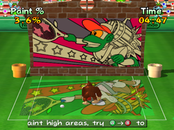 Artist on the Court, from Mario Power Tennis