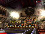 Wario Factory Court from Mario Power Tennis
