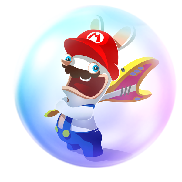 File:MRKB Soundtracks art Rabbid Mario.png