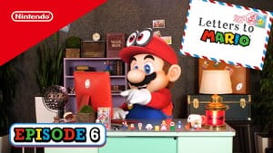The thumbnail for Episode 6 of the Mario Reads Your Letters series uploaded to Play Nintendo's YouTube channel.