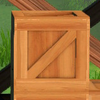 A crate in Shy Guy Train Tussle, from Mario Tennis Aces