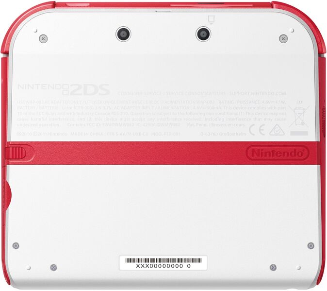 File:Nintendo 2DS Red Back.jpg