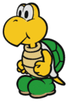 Koopa Troopa Idle Animation from Paper Mario: Color Splash