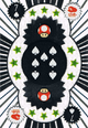 Seven of Spades card in the Platinum Playing Cards: Official Club Nintendo Collection deck.