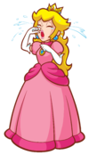 Princess Peach from Super Princess Peach.
