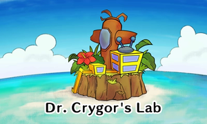 Dr. Crygor's Lab in WarioWare Gold