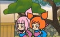 Kat & Ana arriving for a ninja test