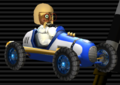 Male Mii's Classic Dragster.