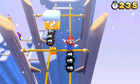 Fuzzies in Super Mario 3D.