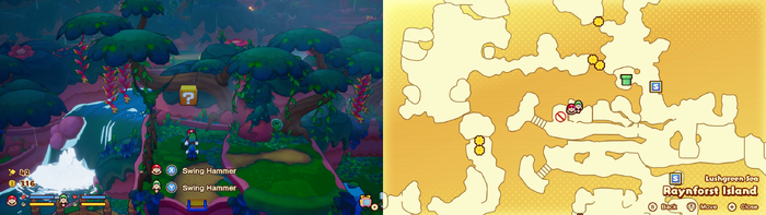 9th ? block in Raynforst Island from Mario & Luigi: Brothership
