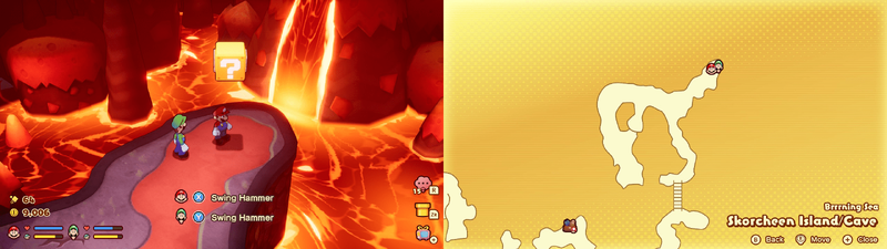 22th block in Skorcheen Island from Mario & Luigi: Brothership