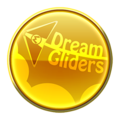 A Mario Kart Tour Dream Gliders gold badge