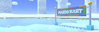 SNES Vanilla Lake 2 from Mario Kart Tour