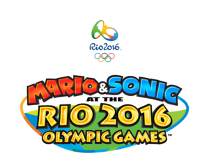Mario & Sonic at the Rio 2016 Olympic Games logo