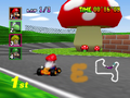Image for "Mario Raceway" from Mario Kart 64 on Nintendo Music
