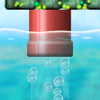 Squared screenshot of a Jet Pipe from New Super Mario Bros. Wii.