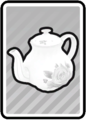 The Teapot as an unpainted card.