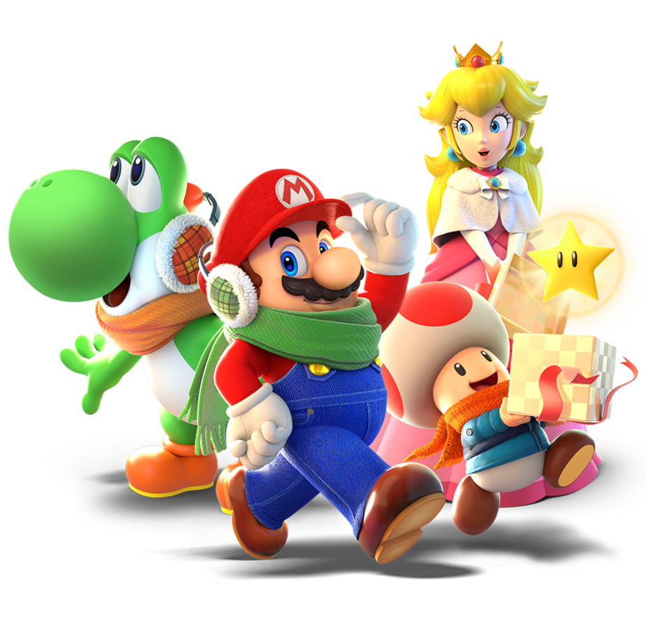 File:PN Holiday 2021 art.png - Super Mario Wiki, the Mario encyclopedia