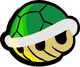 Green Shell item sticker for the Mario Strikers: Battle League trophy in the Trophy Creator application
