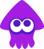 Inkling icon sticker for the Splatoon 2 trophy in the Trophy Creator application