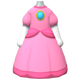 The "Princess Peach Dress" Mii costume
