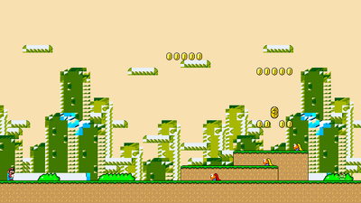 An unused version of Donut Plains 1 from Super Mario World.