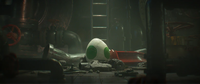 The Movie appearance for the Yoshi's Egg card from The Super Mario Galaxy Movie Collectible Cards